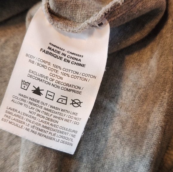 Nike Fear Of God NBA Tee. GRAY Sz S. - Picture 8 of 8